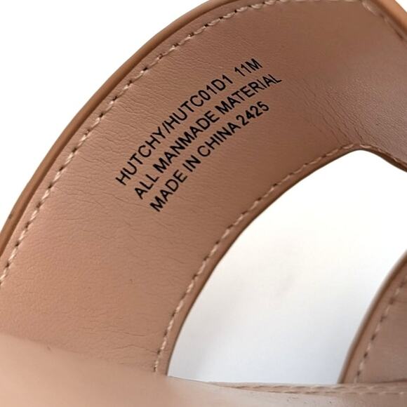 Steven New York Harlien Croc Embossed Slide Sandals Womens Brown Size US11M EU42 - Picture 6 of 10